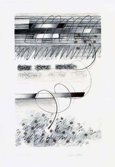 Plate 3 Hand Colored Lithograph by Susana Sori, image copyright 2013  by Susana Sori