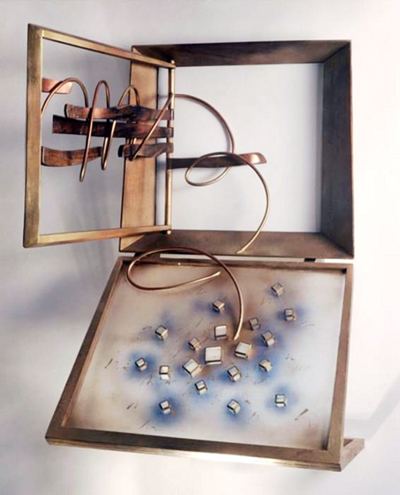 Infinite Perceptions, wall relief. Fine Art by Sorí. Image copyright 2013 by Susana Sori